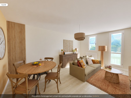 SAINT LEU D'ESSERENT : Maison mitoyenne - 80 m²