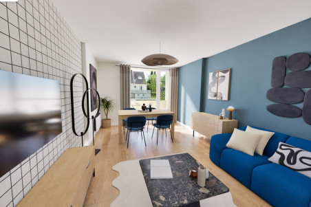 HOMBLIERES Appartement T2 avec balcon 