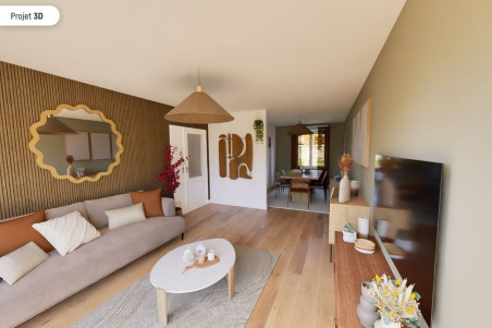 CREPY (02870) MAISON semi-individuelle T5 en très bon état avec jardin et garage