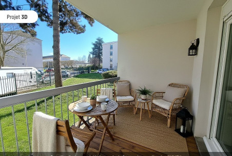 SENLIS : Appartement 3 pièces avec terrasse