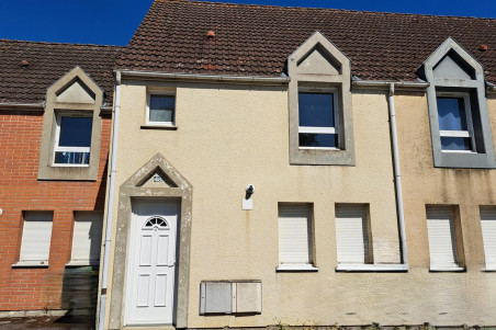 MAISON T4 en très bon état à TERGNIER/QUESSY 