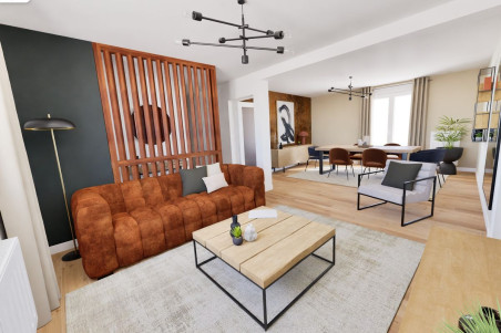 MAISON AVEC GARAGE ATTENANT ET JARDIN 