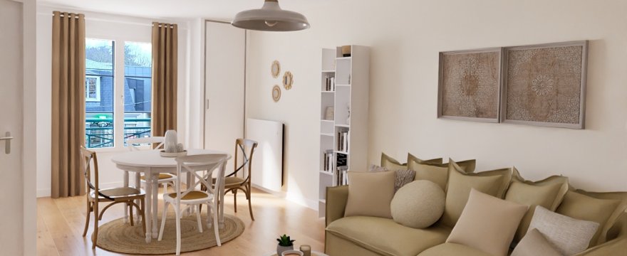GOUVIEUX : Appartement 2 pièces - parking en sous-sol