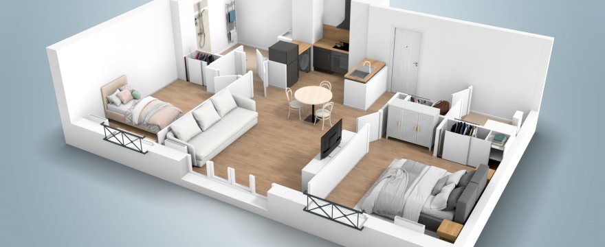 Appartement T3 à Compiègne