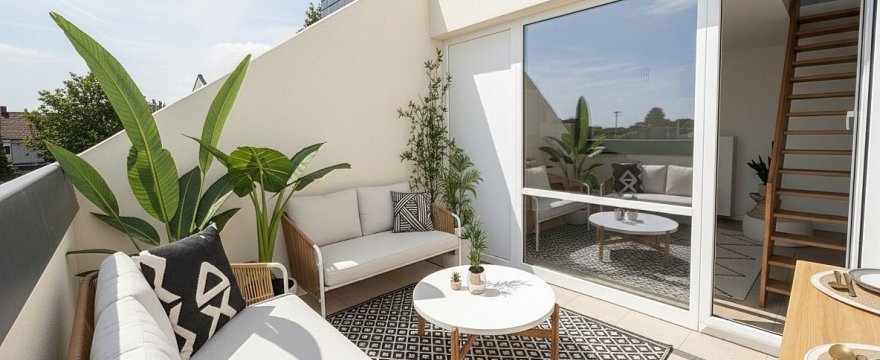 HOMBLIERES appartement avec terrasse