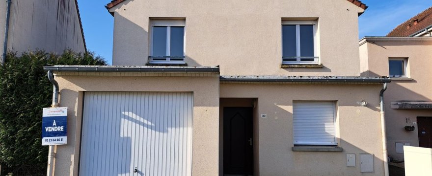 PAVILLON INDIVIDUEL T4 situé à CREPY (02870)