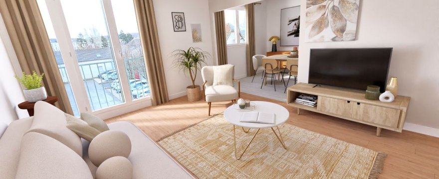 T4 PLEIN CENTRE VILLE 1ER ETAGE 