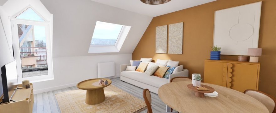 NOGENT SUR OISE : Appartement 2 pièces 51 m² avec terrasse