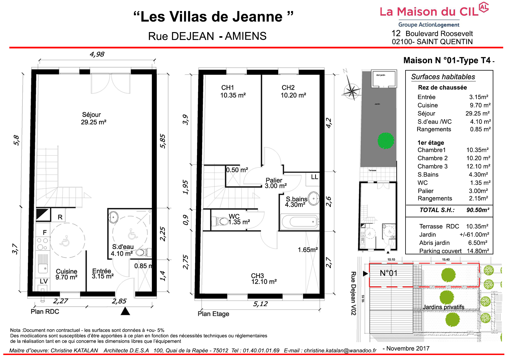 Clésence Location Maison 4 Pièces Amiens 80000